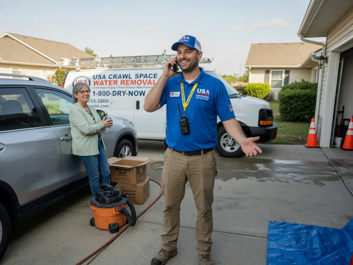 Crawl Space Water Removal Bunceton, MO FAQs